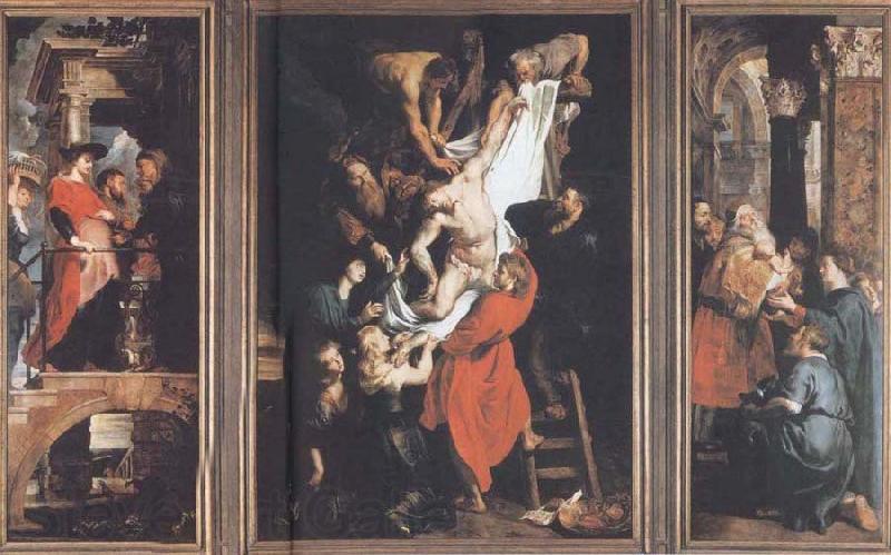 Peter Paul Rubens Descent from the Cross Spain oil painting art